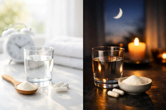 Kollagen morgens oder abends einnehmen?