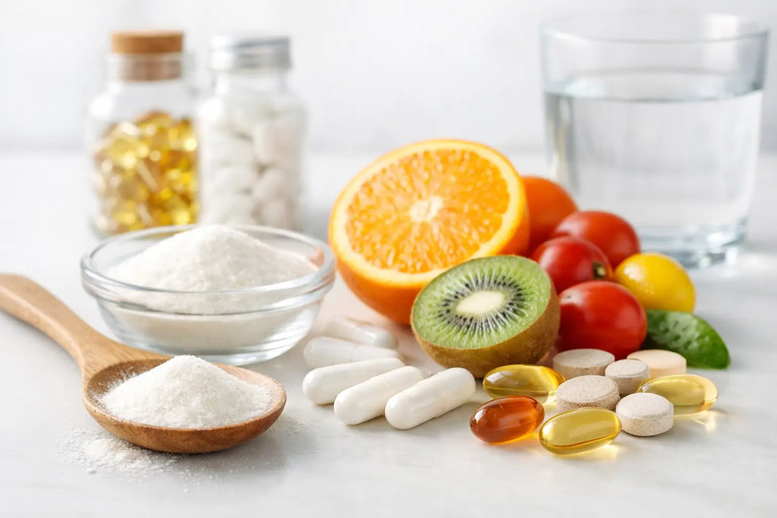 Kollagen mit Vitaminen und Mineralstoffen